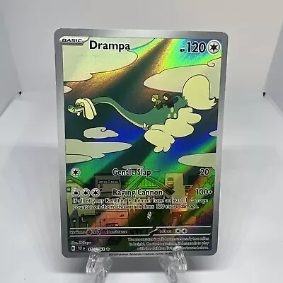 Drampa 184/162 Illustrated Rare Alt Art SV Temporal Forces Pokemon English NM C • $2.25