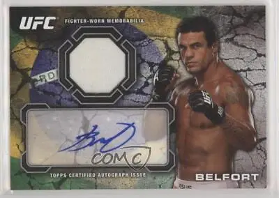 2013 Topps UFC Bloodlines Auto Relics /50 Vitor Belfort #FAR-VB Auto • $340