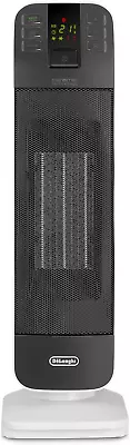 De'Longhi Bend Line Tower Fan Heater HFX65V20 2000W With Silent Operation Remo • $245.95