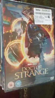 Doctor Strange Benedict Cumberbatch Marvel Uk Dvd New And Sealed • £2.69