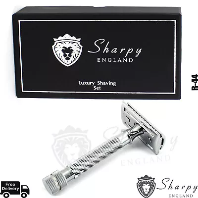 Traditional Double Edge Travel Safety Razor Beard Trimmer For Men & Women • £8.99