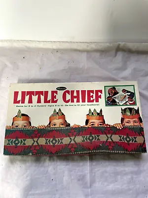 Vintage Little Chief Board Game 1966 Whitman No. 4747 - Unknown If Complete • $12.67