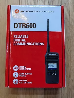 Motorola Dtr600 Digital Business Two Way Radio NIB • $349