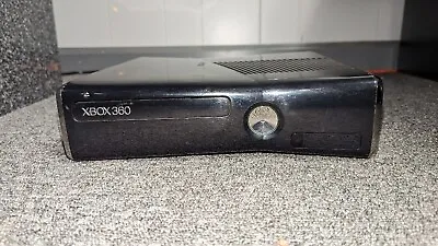 $70 • Buy Console ONLY Microsoft Xbox 360 S NO HARD DRIVE Slim Glossy Black Tested #1