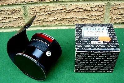 Kenlock Semi Fish Eye Conversion 55mm Lens Series Vll  Carry Case Orig. Box  • £12