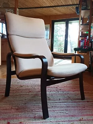 Chair Vintage Relaxing 60er Retro Easy Danish Westnofa Mathsson Age 19 • $429.11