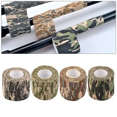 Camo Form Reusable Self Cling Camo Hunting Rifle Fabric Invisible Tape Wrap New • $6.96