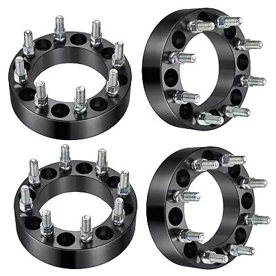 4pcs 2  8x6.5 Wheel Spacers 9/16 X18 8-Lug Fits Dodge Ram 2500 3500 Ford F-250 • $112.99