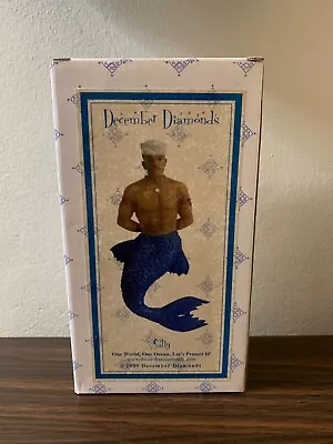 Rare 2009 December Diamonds Salty Sailor Navy Merman Holiday Christmas Ornament • $149.99