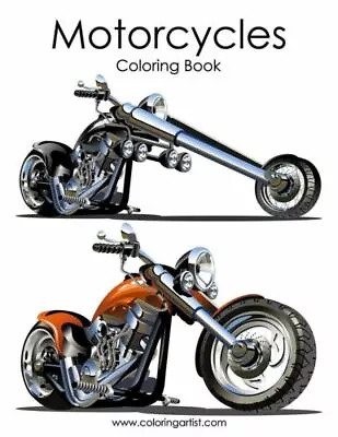 Motorcycle Coloring Book 1 • $12.03