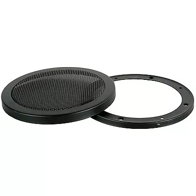 Steel Mesh 2-Piece Grill For 5-1/4  Speaker Black • $4.99