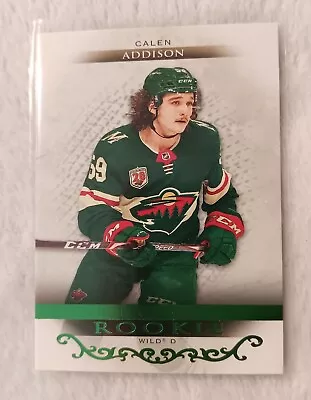 Calen Addison 2021-22 Rookie Green Artifacts #178 Minnesota Wild Hockey NHL • $0.99