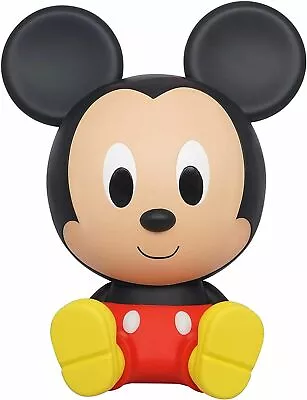 Mickey Mouse PVC Figural Coin Bank 9 X7  Piggy Bank By Monogram • $17.91