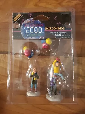 Vintage Lemax Millennium 2000  Celebration Balloon Kids 92360 1999 • $29.99