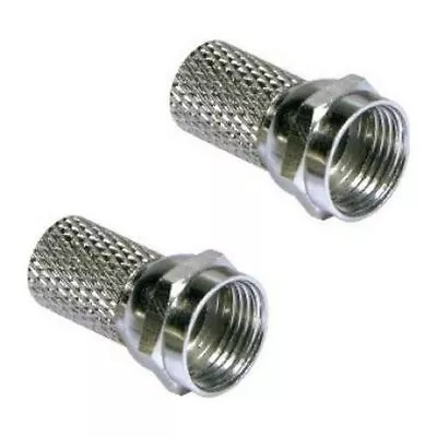 Aerial 'F' Type Satellite Connectors For Caravan/Motorhome Installations • £8.99