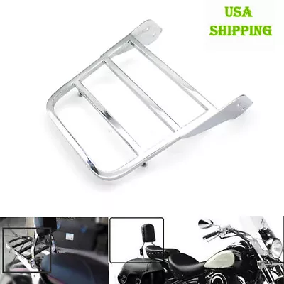 $35.62 • Buy Motorcycle Sissy Bar Luggage Rack For Yamaha VStar 650/400 V-Star XVS1100 USA