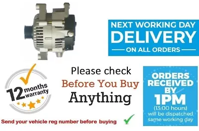 Alternator For DAEWOO LEGANZA NUBIRA TACUMA 1.6 1.8 2.0 (1997-2005) New  • $133.74