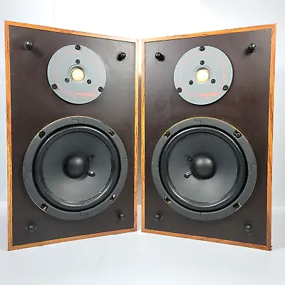 Vintage Infinity RS-10 Bookshelf Speakers See Pictures For Exact Condition • $69.99