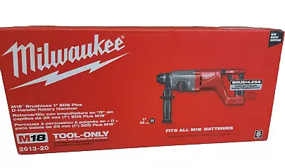 Milwaukee 2613-20 M18 18V Brushless SDS Plus D-Handle Rotary Hammer. NEW. • $229.99