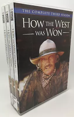 How The West Was Won: The Complete Third Season DVD 4-disc Set 3rd • $40