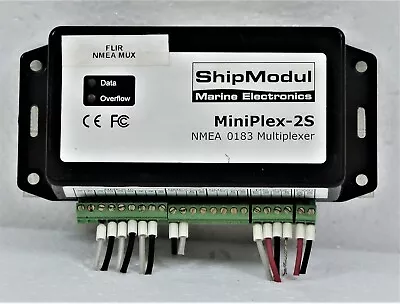 Shipmodul Miniplex-25 NMEA 0183 Multiplexer Marine Electronics S/N 20000544 • $350