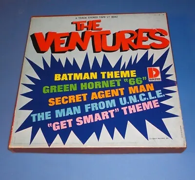 The Ventures ~ Theme Songs ~ Reel To Reel Tape ~ 4 Track / 7 1/2 Ips • $149.99