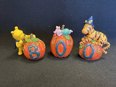 Vintage Winnie The Pooh Halloween  BOO  Figurines Disney Midwest Canon Falls • $55