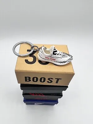 Mini 3D Keychain With Exclusive Box/shoe Miniature Collectable Sneaker Keychain • $10.80