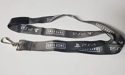 Playstation Days Gone PS4 Promo Lanyard RARE Logo Keyholder Badge Clip Sony NEW • $14.50