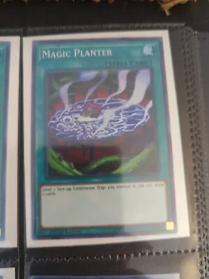 Yu-gi-oh! Magic Planter - SHVA-EN055 - Super Rare - 1st Edition - Mint/NM X1 • $1.75