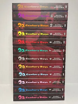 20th Century Boys Perfect Edition Manga Volumes 1-11 + 21st Century Boys New Eng • £214.90