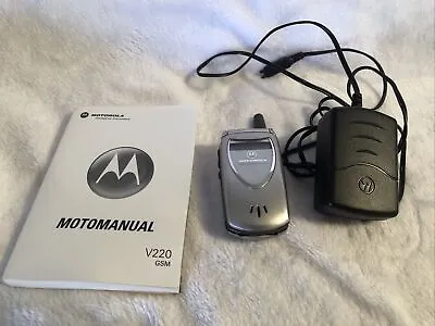 Motorola V220 Flip Phone.  Cingular/ATT AT&T GSM 850/1800/1900! EXCELLENT! • $39.99