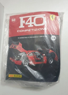 £25.55 • Buy PANINI Ferrari F40 COMPETIZIONE 1/8 Scale - Issue 62