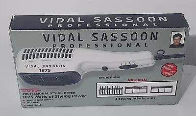 Vidal Sassoon Professional Styler Dryer 1875 Watts VS-540 New • $42.95