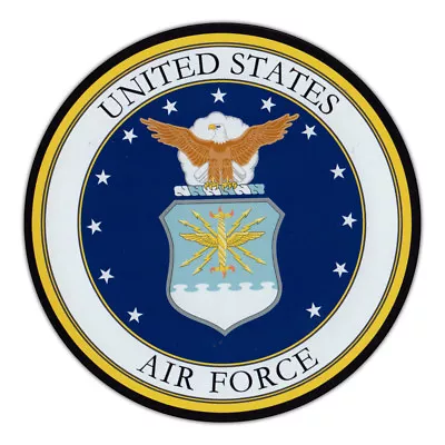 Magnetic Bumper Sticker - United States Air Force (USAF) - Support Pride Magnet • $7.99