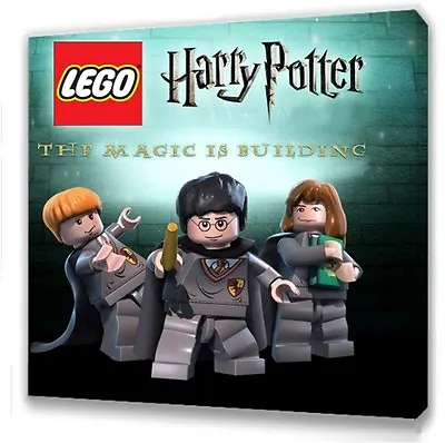 £7.49 • Buy Lego Harry Potter Canvas 10 X10   Framed Picture