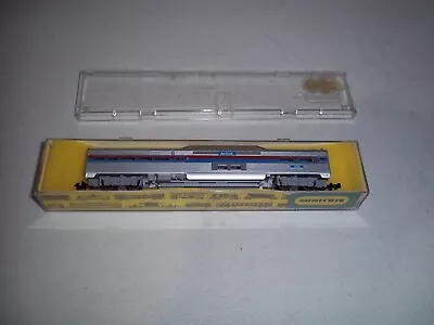 Minitrix N Scale 3033 Amtrak Observation Passenger Car With Box • $2