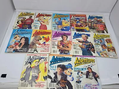 Disney Adventures Magazines Jan-Dec 1993 May 1994 Lot Of 12 Micheal Jackson • $39.95