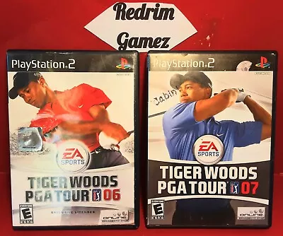 Tiger Woods PGA Tour 06 07 COMPLETE Sony PS2 Video Games Sports Arcade • $11.49