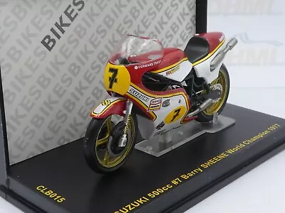 IXO 1:24 Barry Sheene Suzuki 500cc #7 World Champion 1977 CLB015 • £45