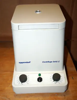 BRINKMANN EPPENDORF 5415C Compact Microcentrifuge 18-Tube Clean Tested Warranty! • $249