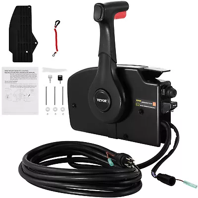 VEVOR Mercury Outboard Remote Control Box 881170A3 8Pin With 15FT Main Harnes • $142.99