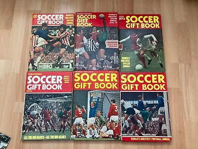 6 Vintage Football Annuals Charles Buchan • £9