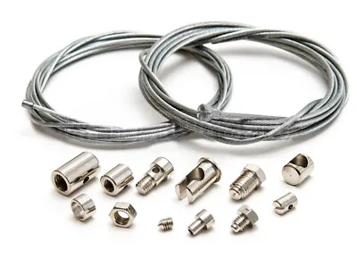 Universal Emergency Motorcycle Atv Dirt Bike Mx Clutch Throttle Cable Repair Kit • $11.95