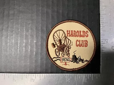 Vintage Harold’s Club Hotel Casino RenoNV Patch • $12.99