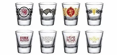 Game Of Thrones Set Of Four Sigil Shot Glasses • £12
