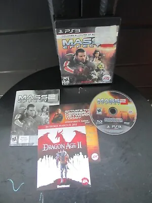 Mass Effect 2 & Mass Effect 3 BUNDLE For PlayStation 3 • $12