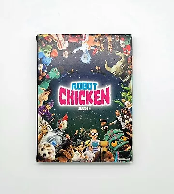 ROBOT CHICKEN - The Complete Fourth 4 Four Season DVD • $10