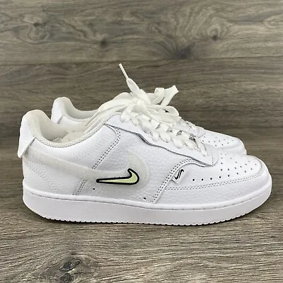 Nike Women's Women’s Court Vision LO VDAY Shoe White Size 8.5 Sneaker • $48.27