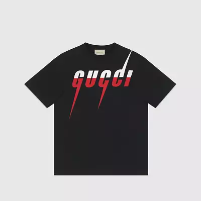 Gucci T-shirt Blade Black Mens M Oversized Fit • $210